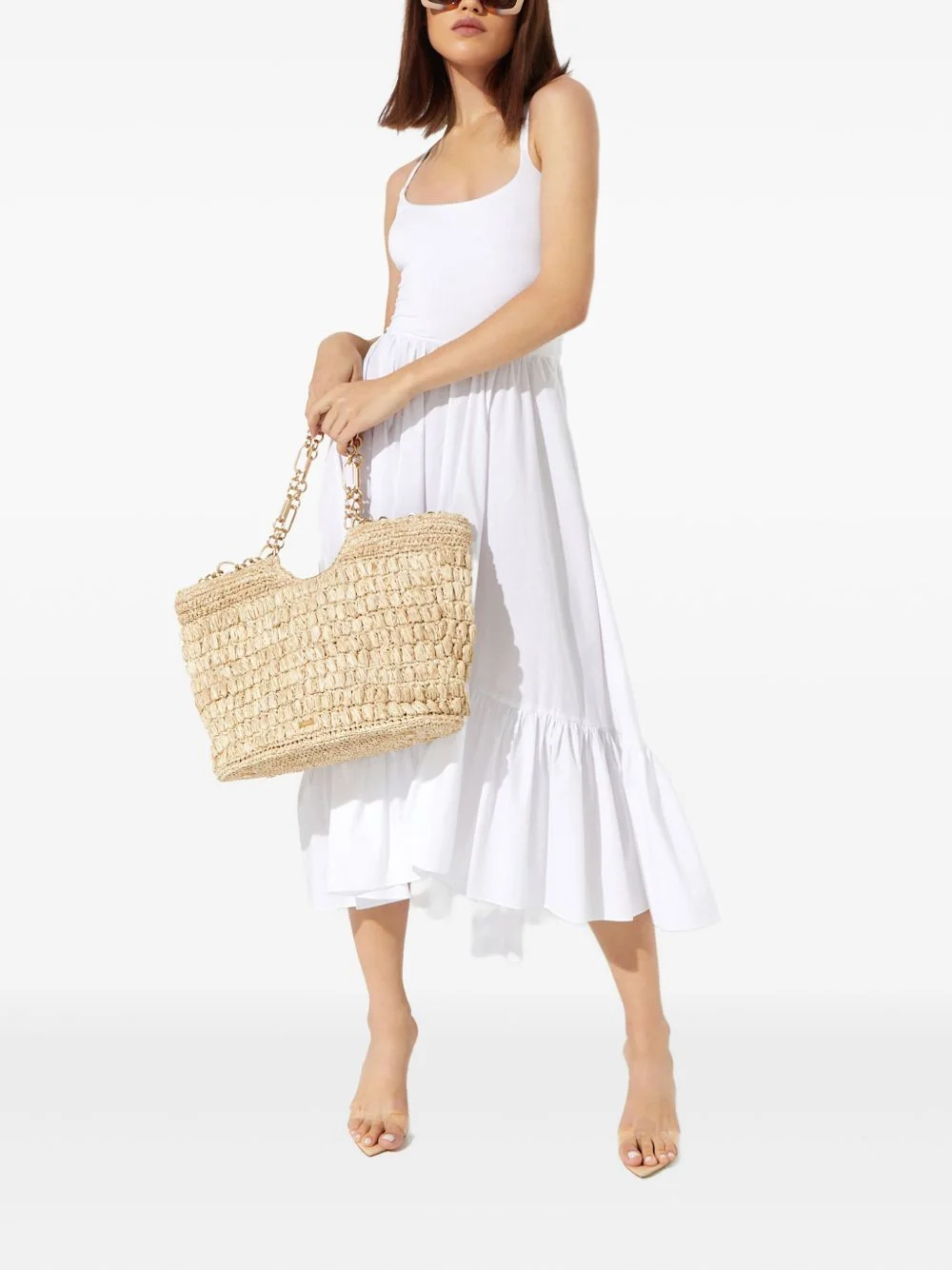 Veronica ruffled midi dress - 1