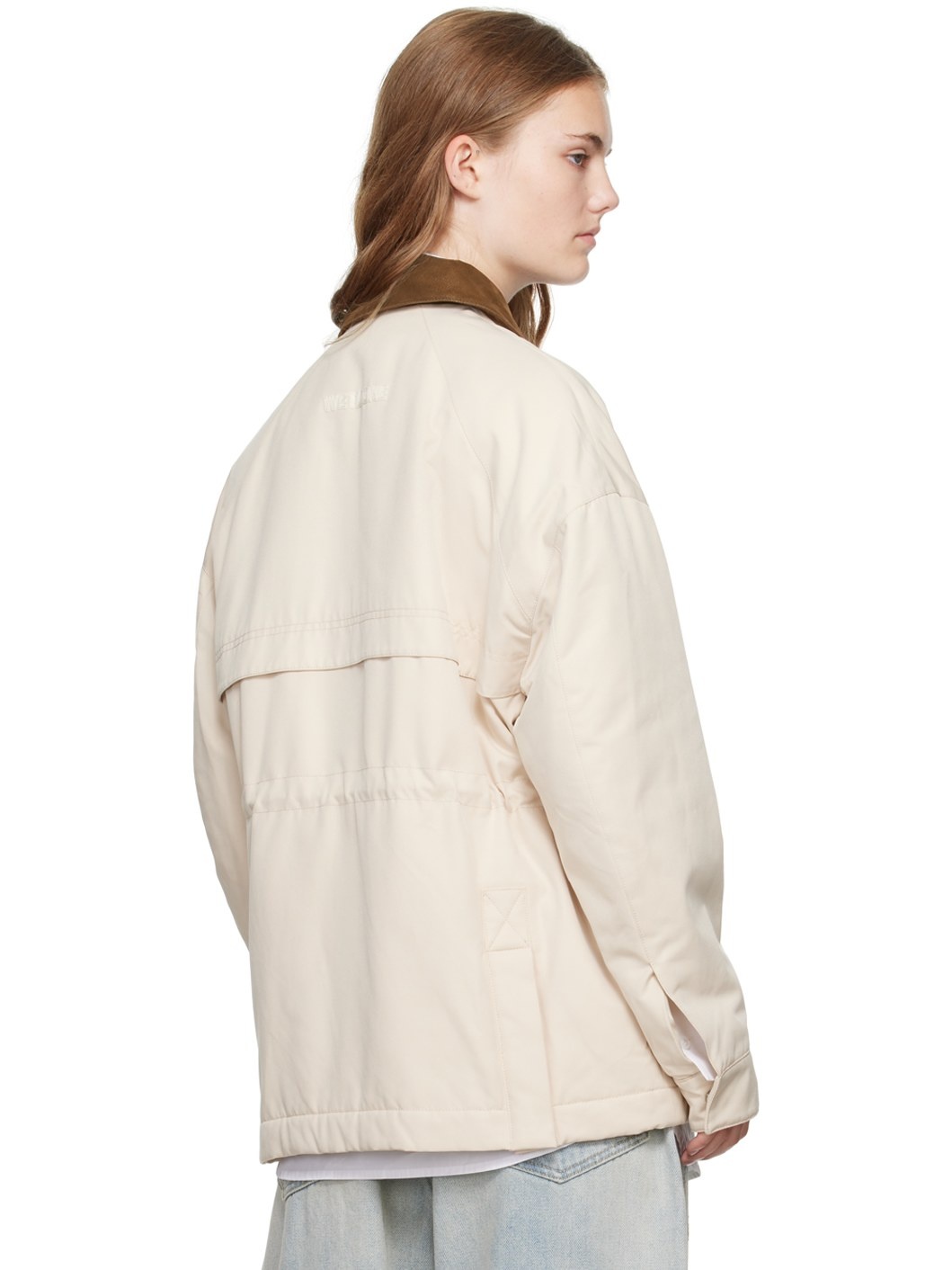 Beige Padded Jacket - 3
