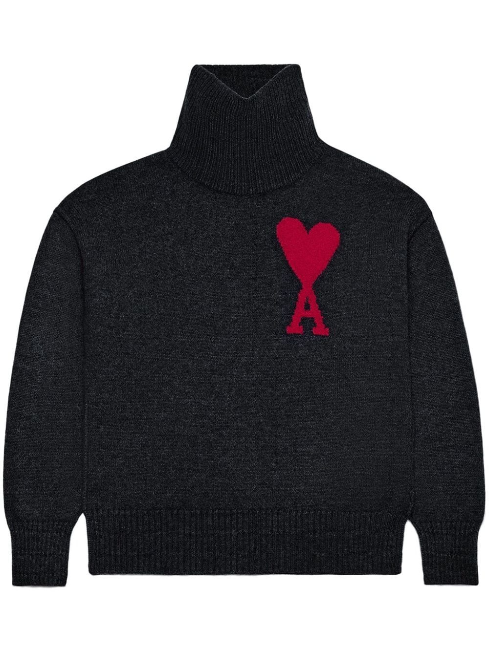 Ami de Coeur high-neck  jumper - 1