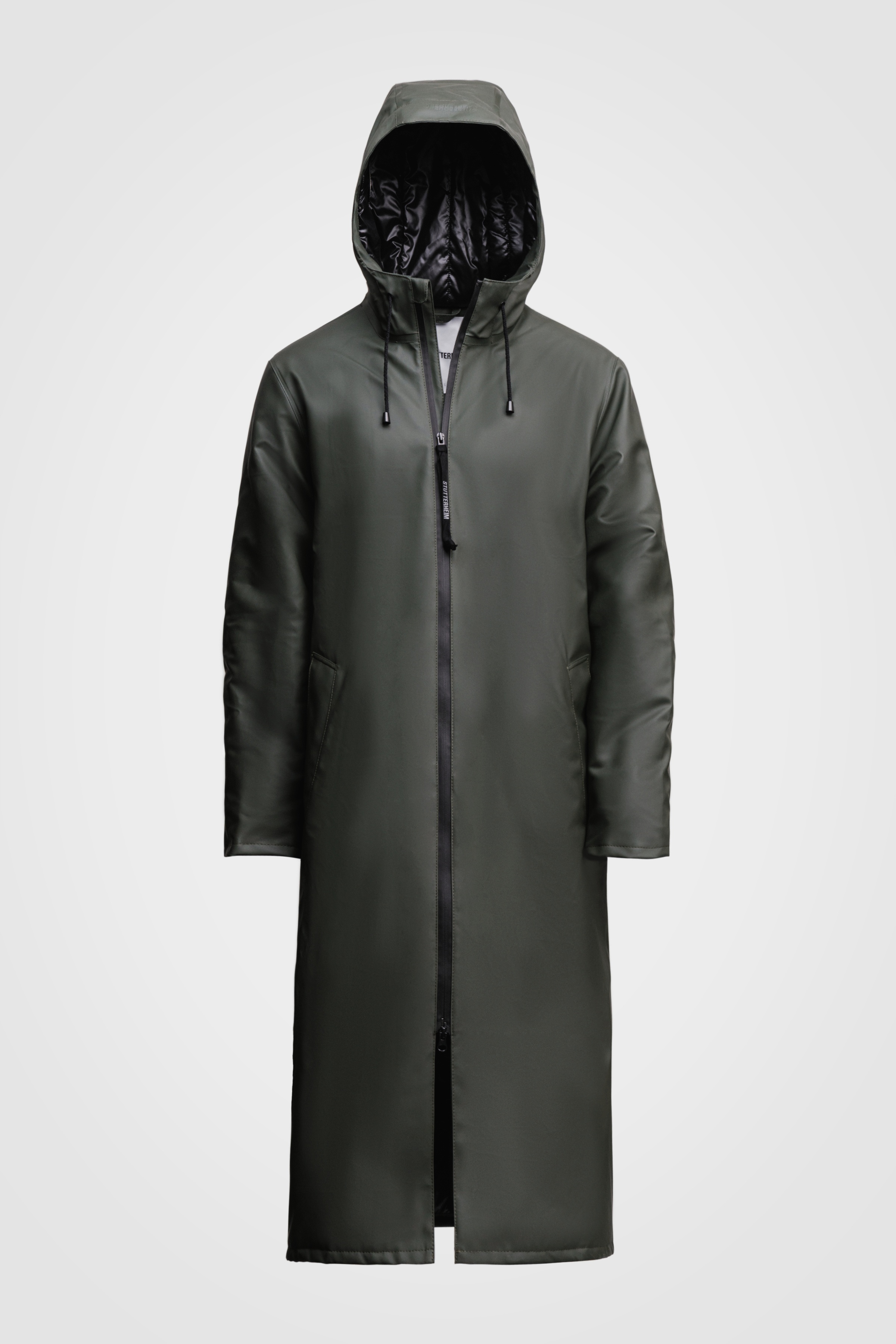 Stockholm Long Raincoat Green