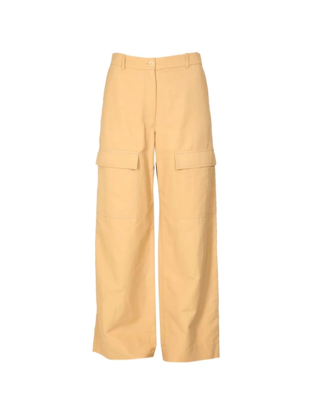 wide-leg cargo pants - 1