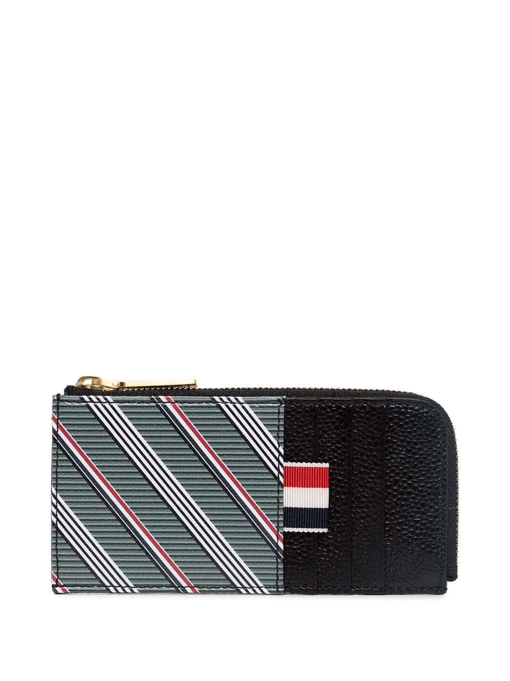 striped zip wallet - 1