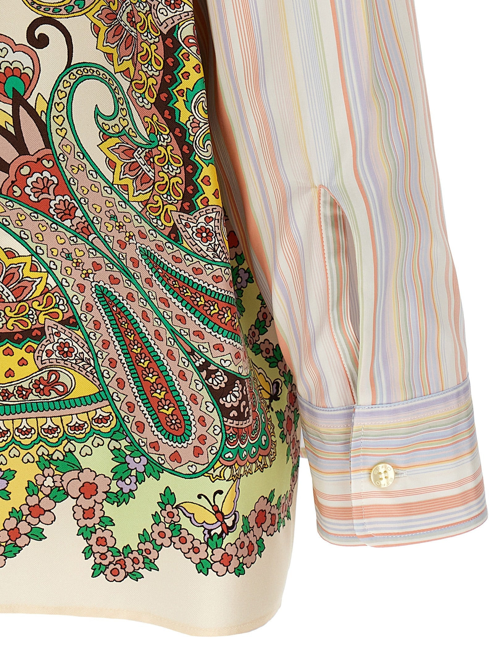Etro Women Paisley Insert Shirt - 4