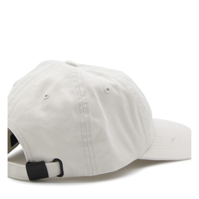 adidas white and black cotton baseball cap outlook