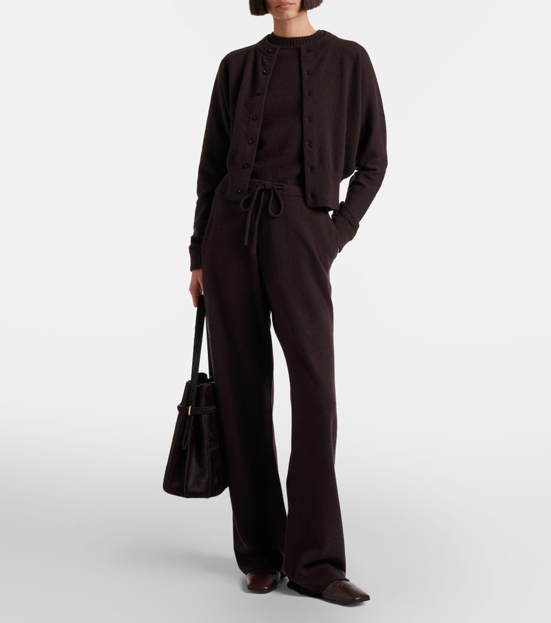 extreme cashmere Lauren knitted cashmere-blend top outlook