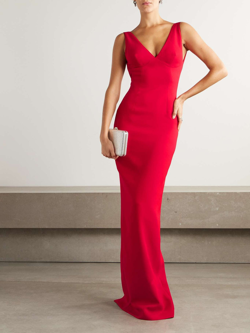 MÔNOT Crepe maxi dress outlook