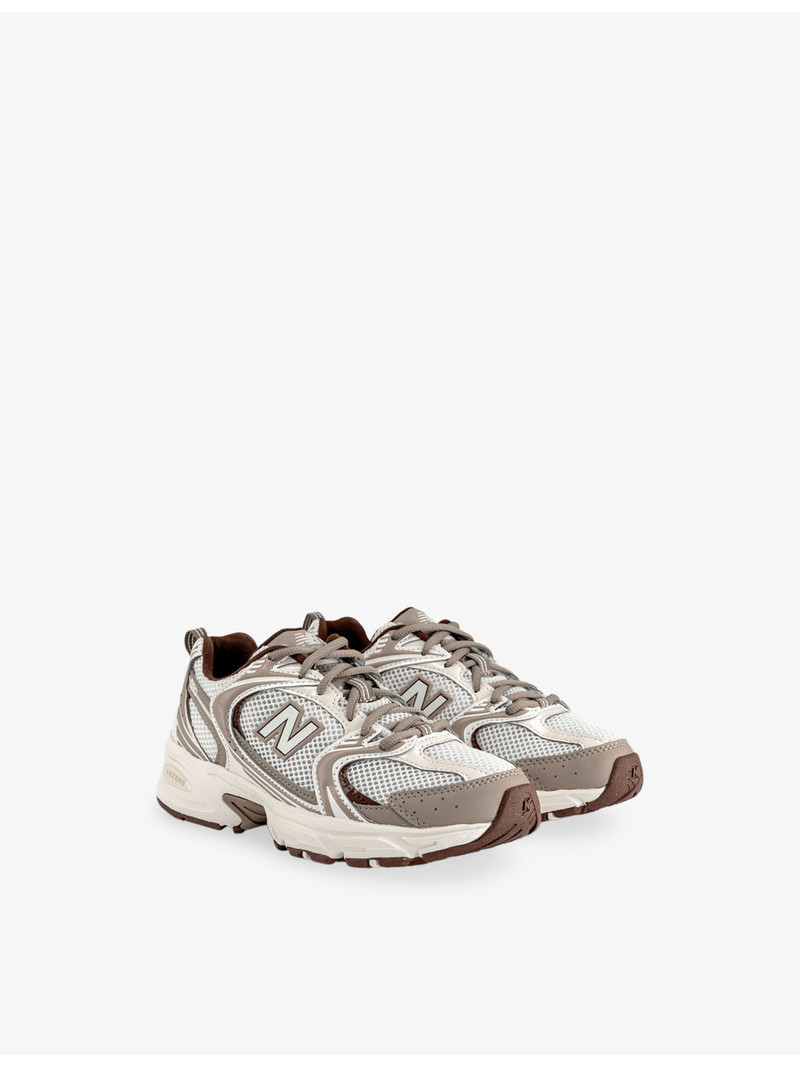 MR530 Leather And Mesh Trainers 3