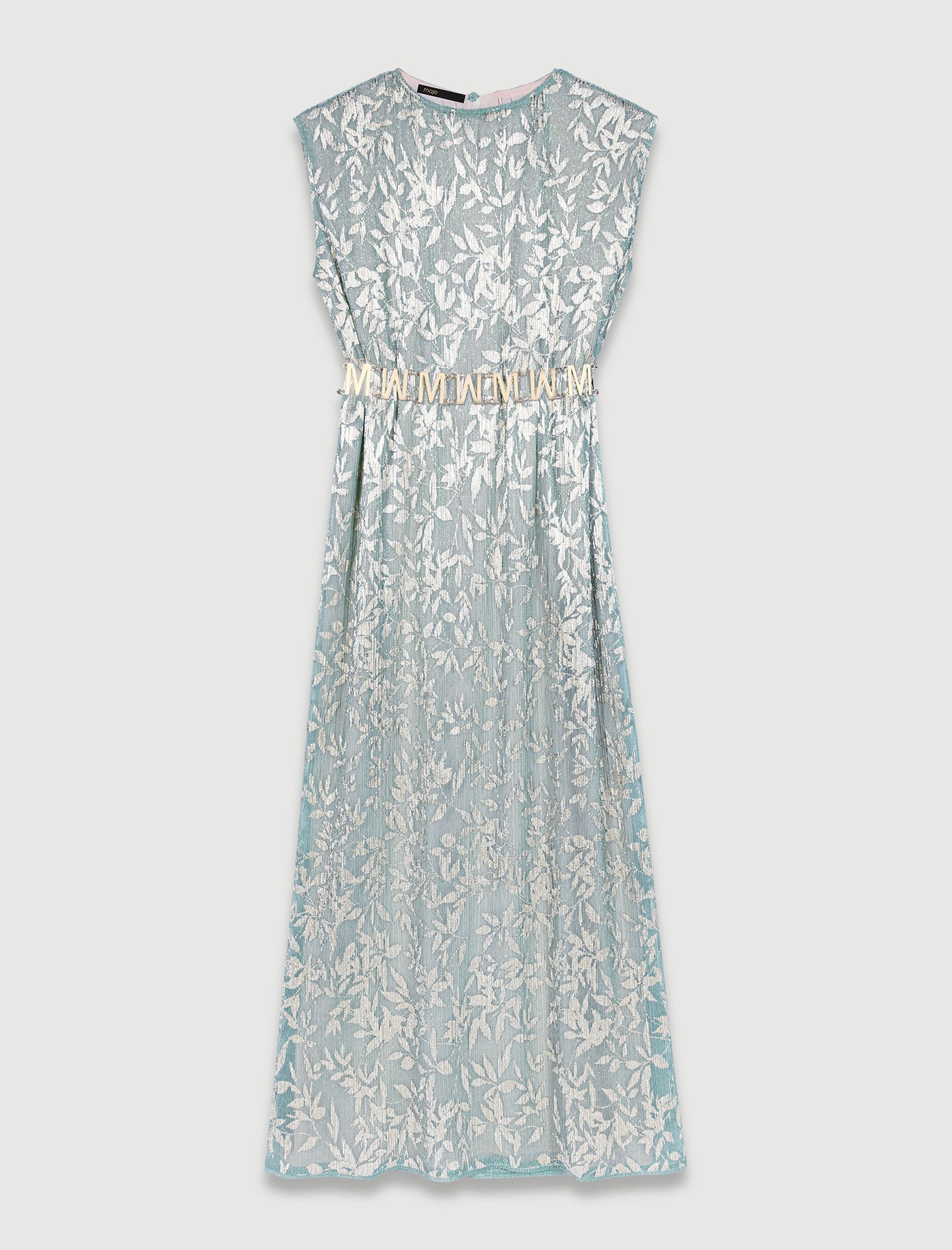 Maxi dress with cape - 10