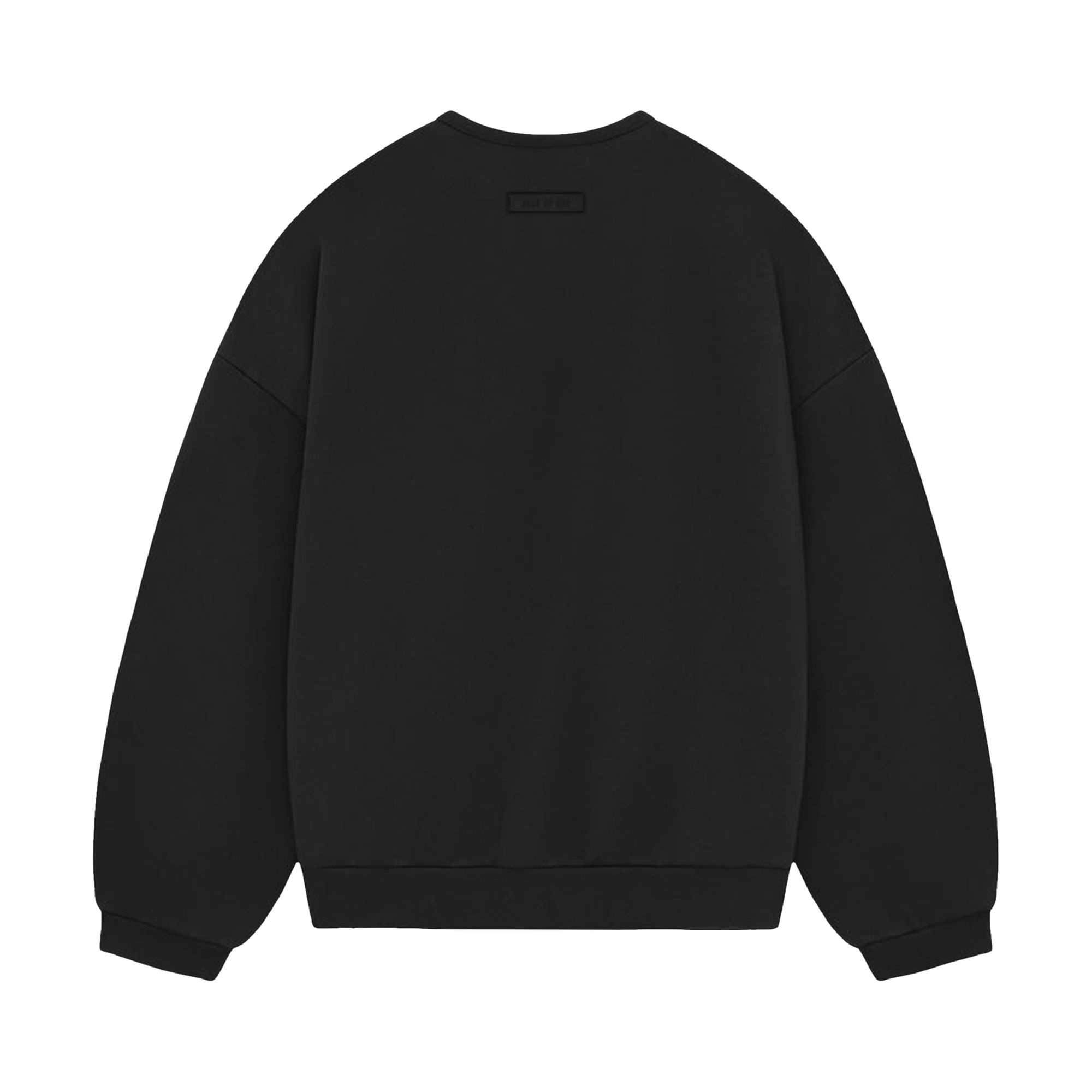 Fear of God Essentials Crewneck Sweatshirt 'Jet Black' - 2