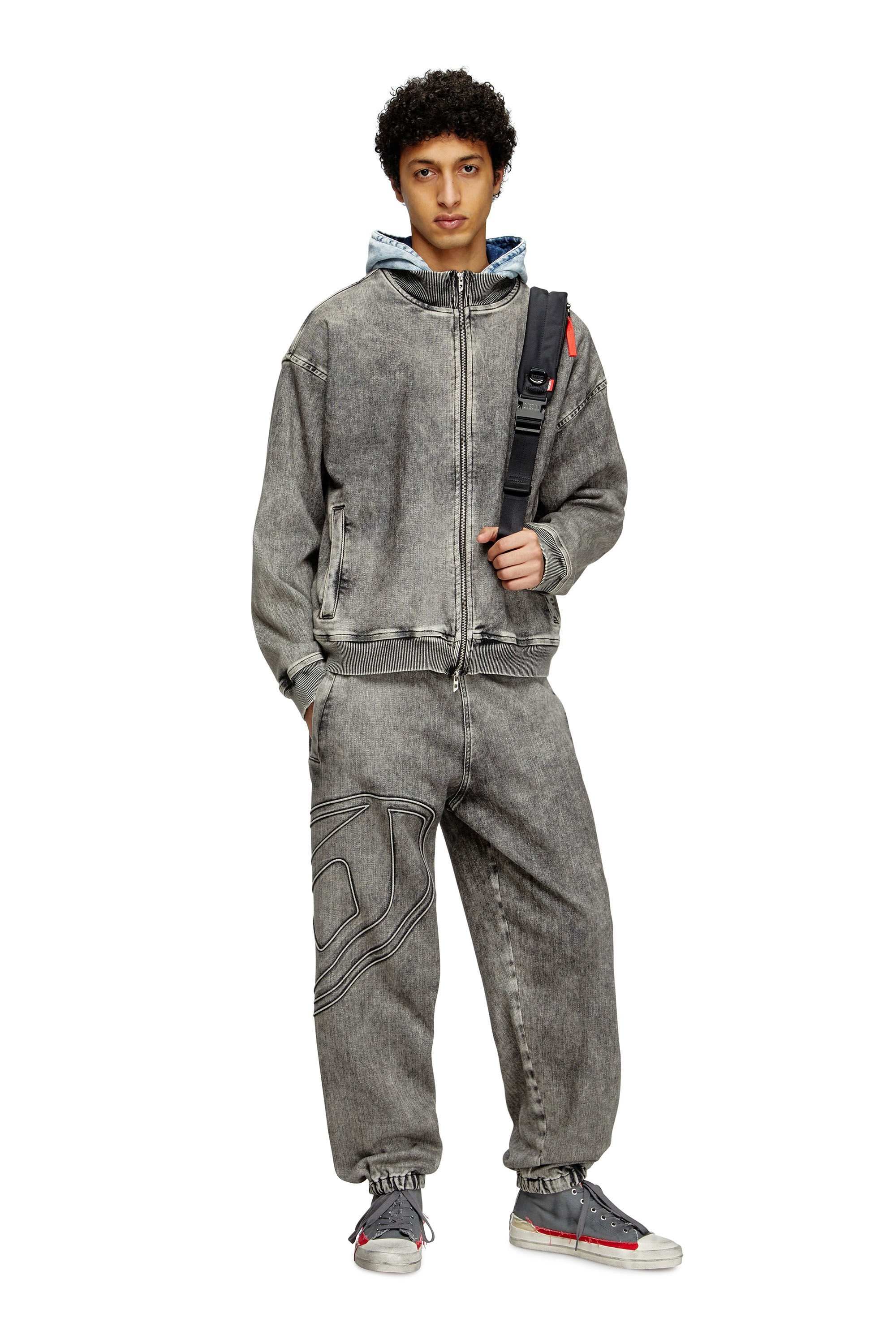 SLIM D-PINT TRACK DENIM 0ABDA - 2