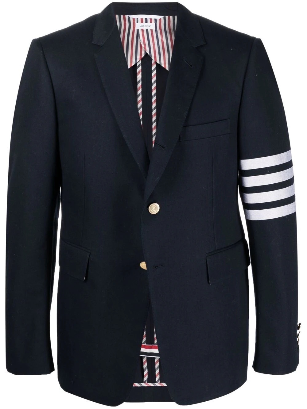 Engineered 4-Bar stripe classic sport coat jacket - 1