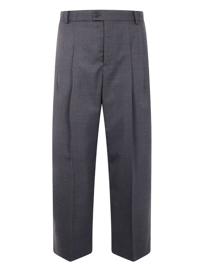 pleated wide-leg trousers 1