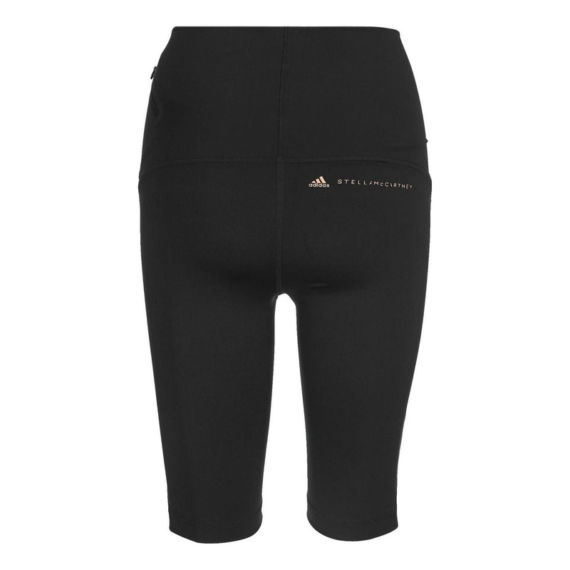 adidas (WMNS) adidas by Stella McCartney TruePurpose High-Waist Bike Shorts 'Black' FU0299 outlook