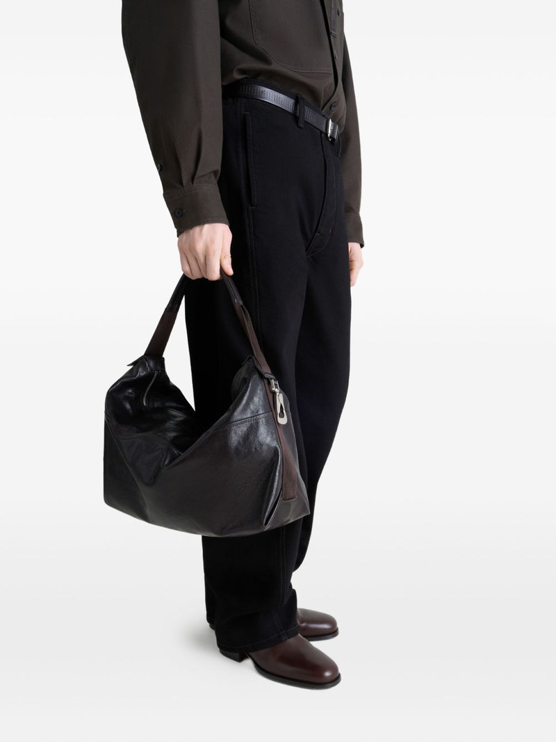 Berlingot leather zip shoulder bag 5