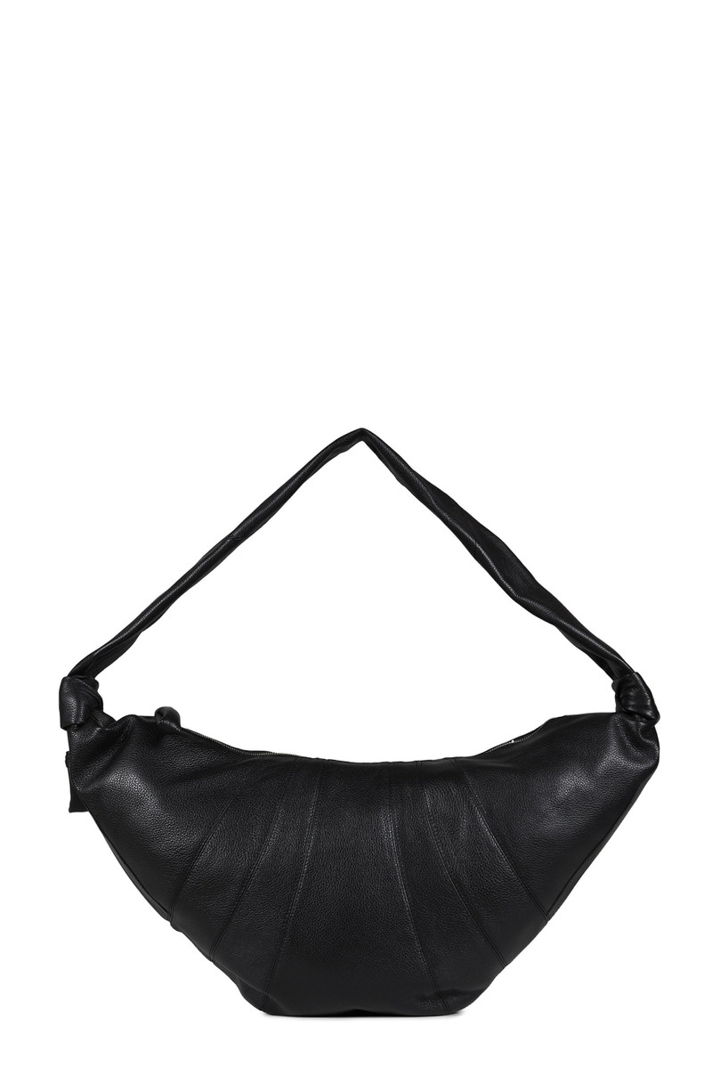 Lemaire LARGE CROISSANT BAG / BLK outlook