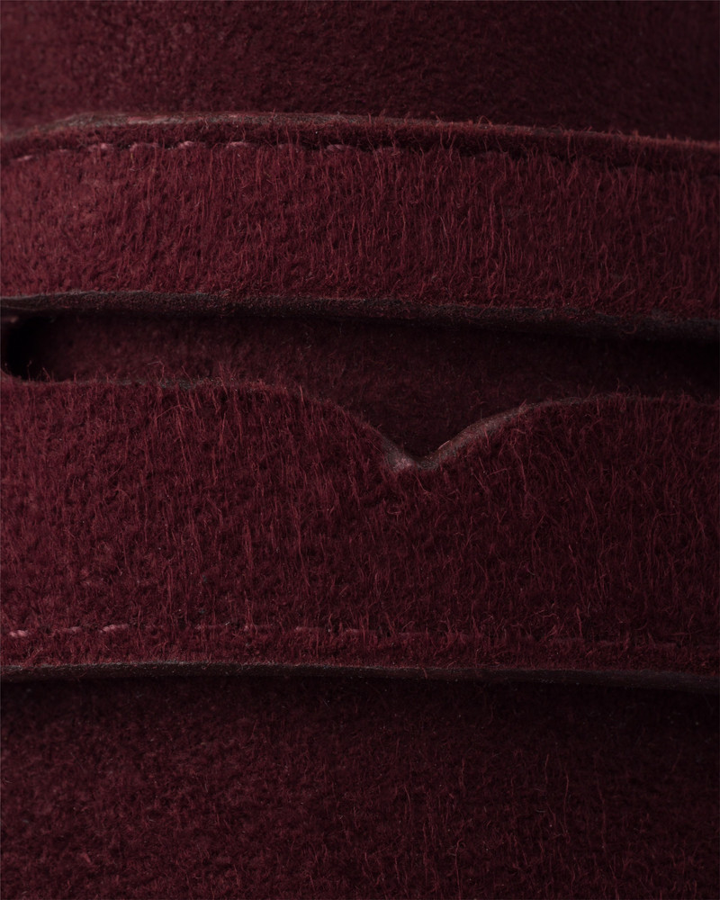 Shuffle antiqued suede loafers 6