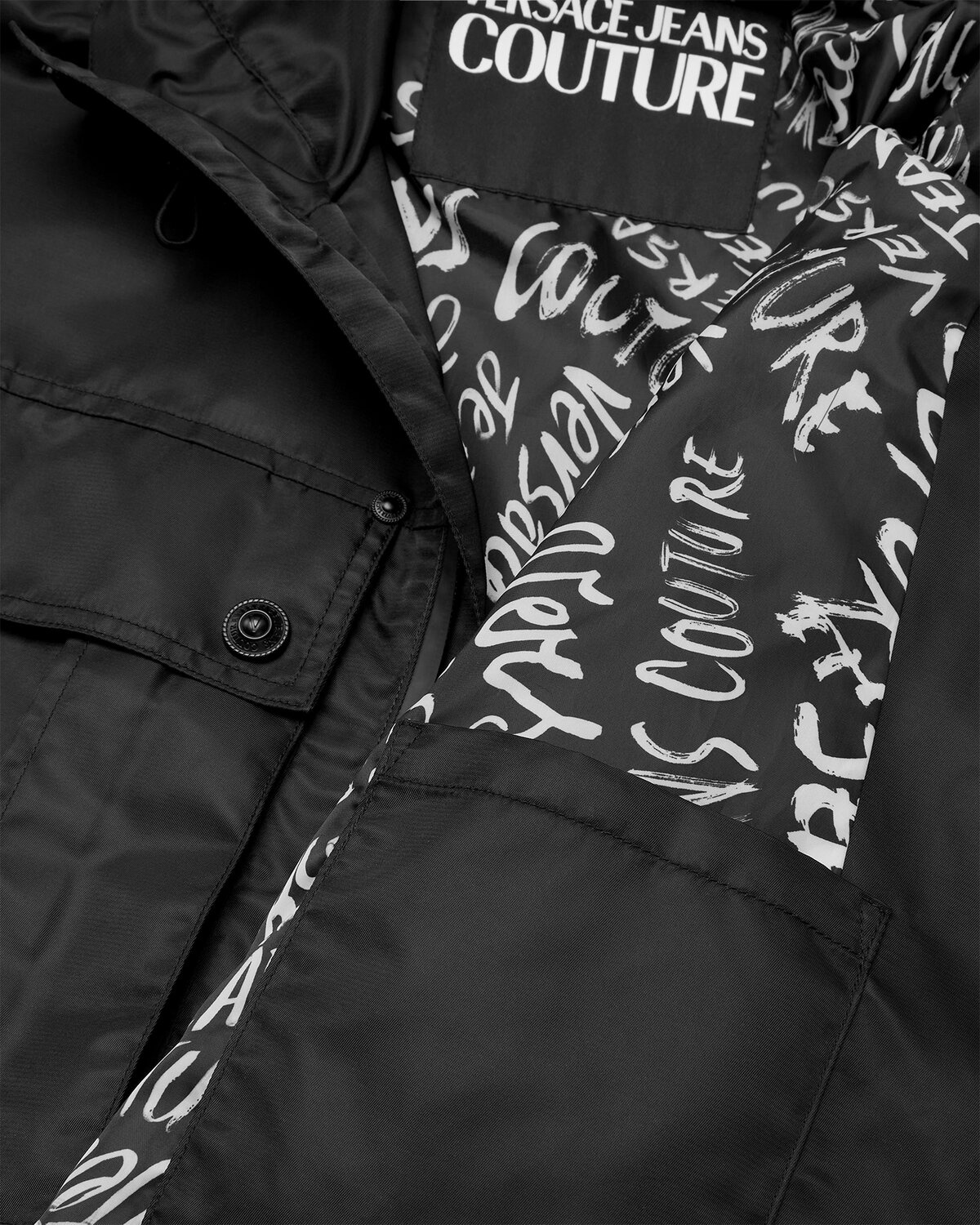 VERSACE JEANS COUTURE Piece Number Logo Blouson Jacket