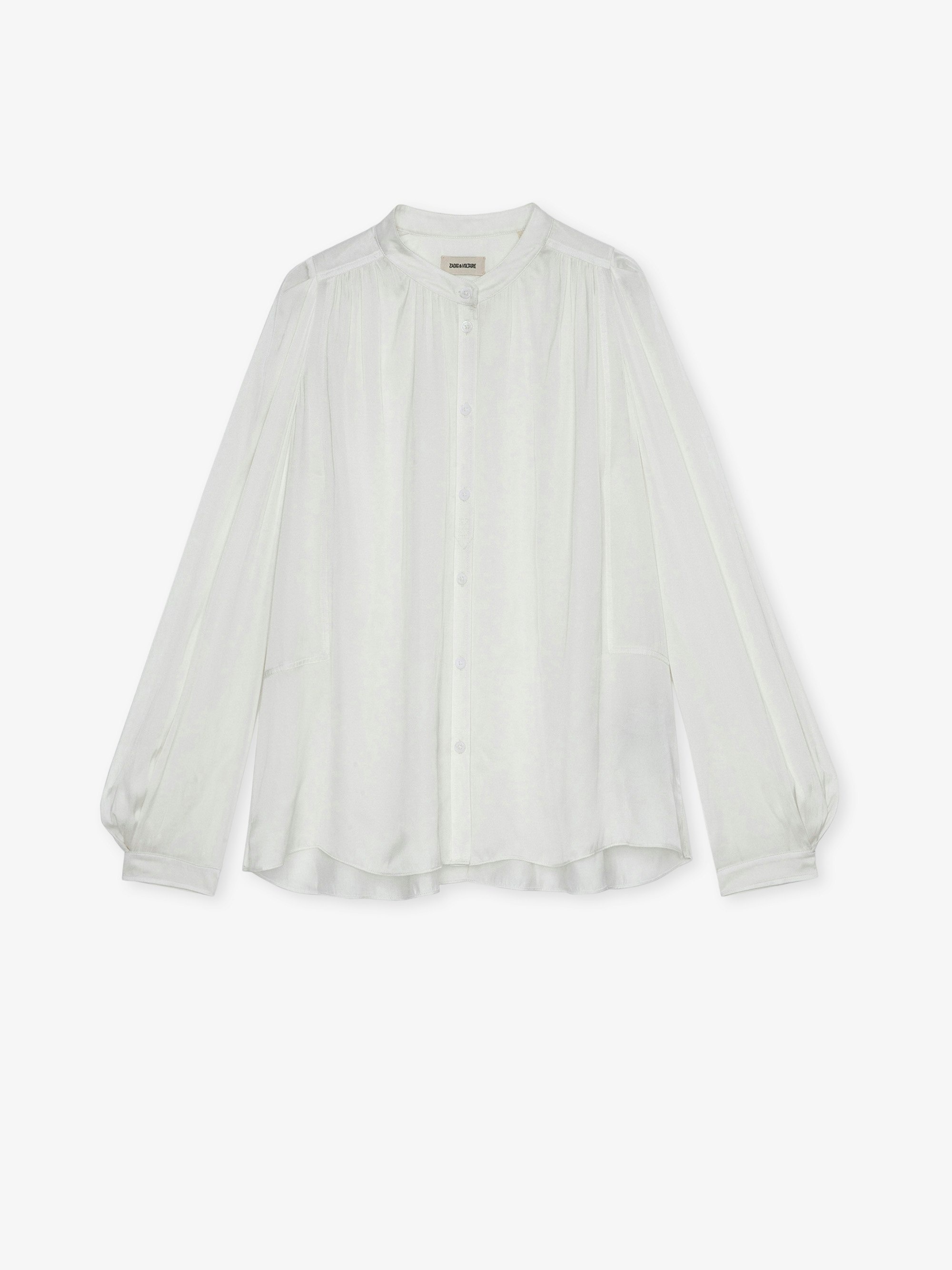 Tchin Satin Blouse - 1