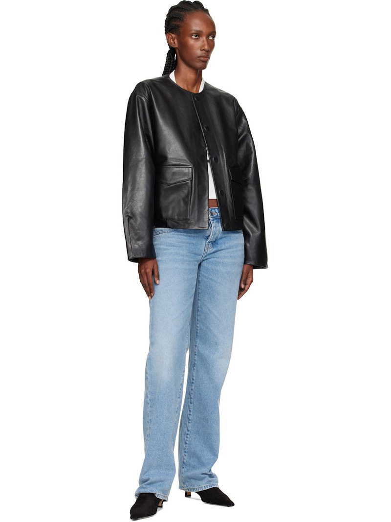 Aeyde Black Zoe Suede Boots outlook