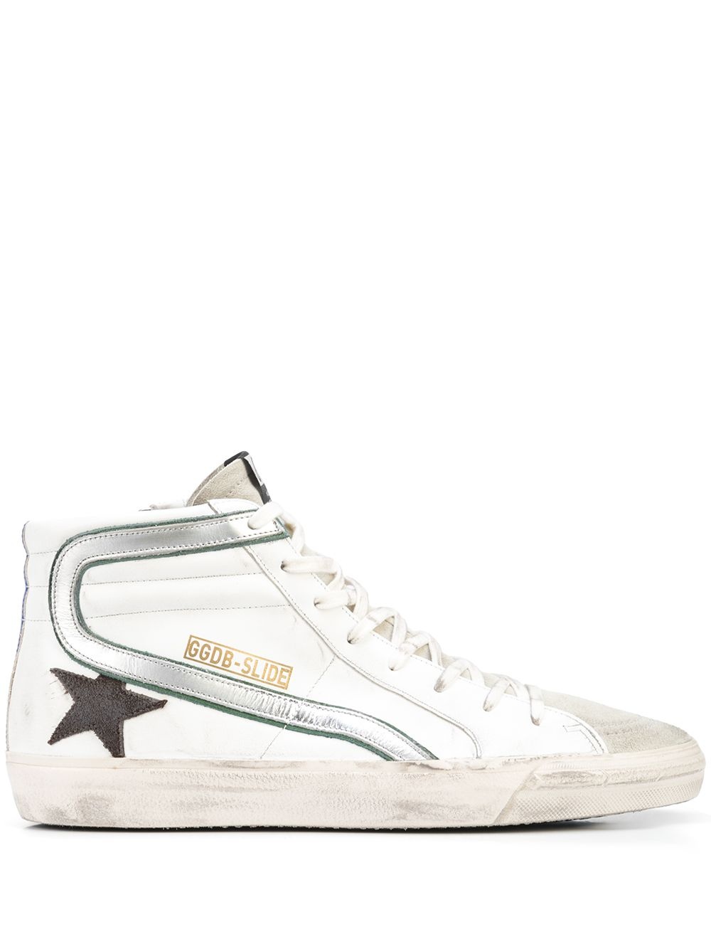 Slide high-top sneakers - 1