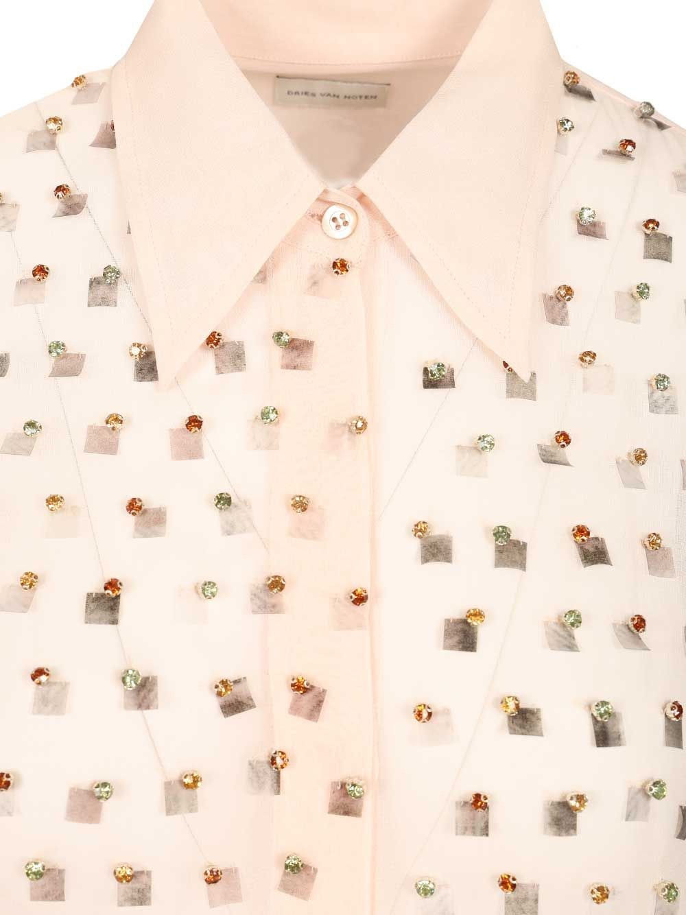 01030-Chowy Emb 2314 Shirt With Embroidery Shirts Rose - 4