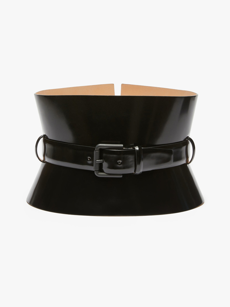 BUSTIER175 Leather bustier belt - 1