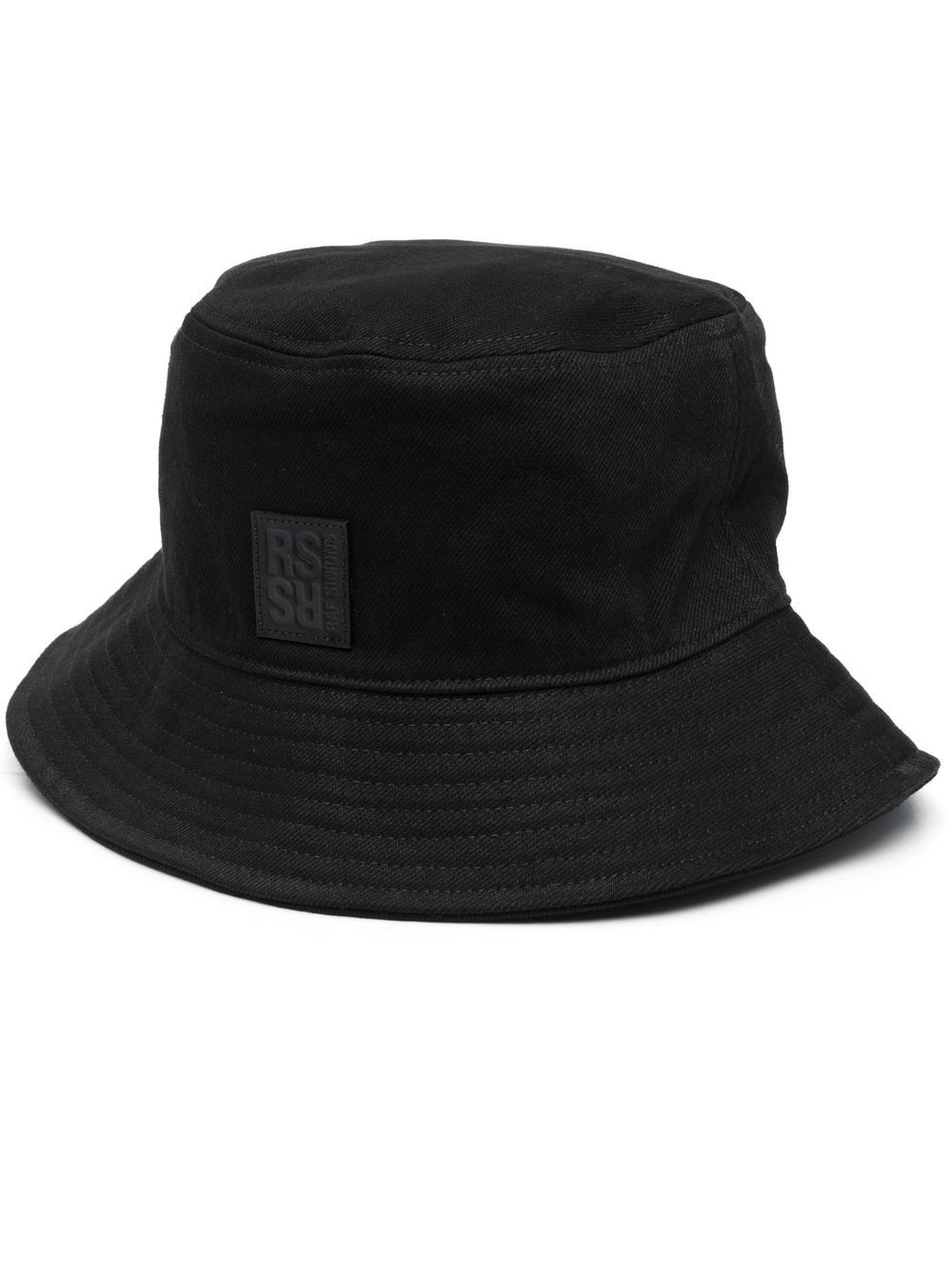 logo-patch bucket hat - 1