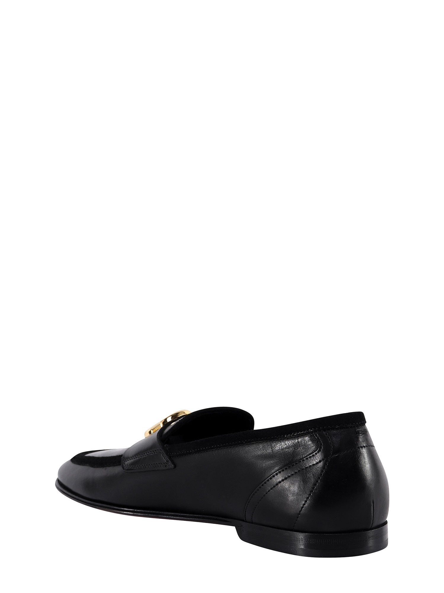 Leather Loafer With Logo Detail - 4
