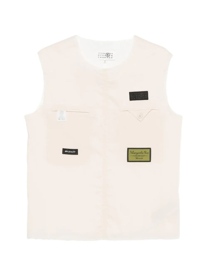 logo-patch vest 1