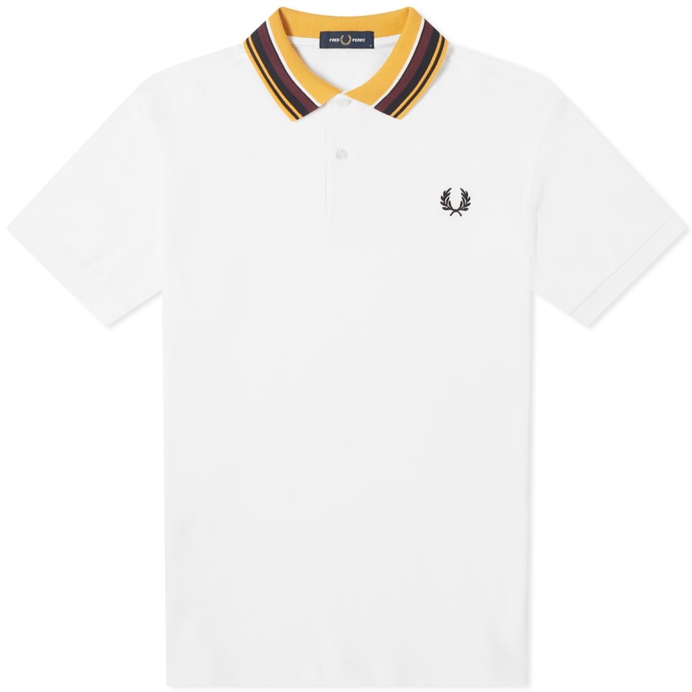 Fred Perry Authentic Gradient Striped Collar Polo - 1