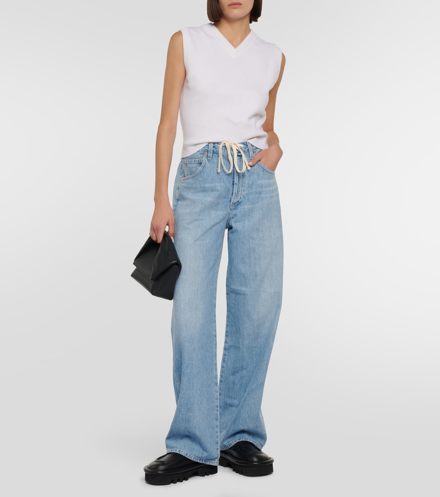 Brynn low-rise wide-leg jeans - 2