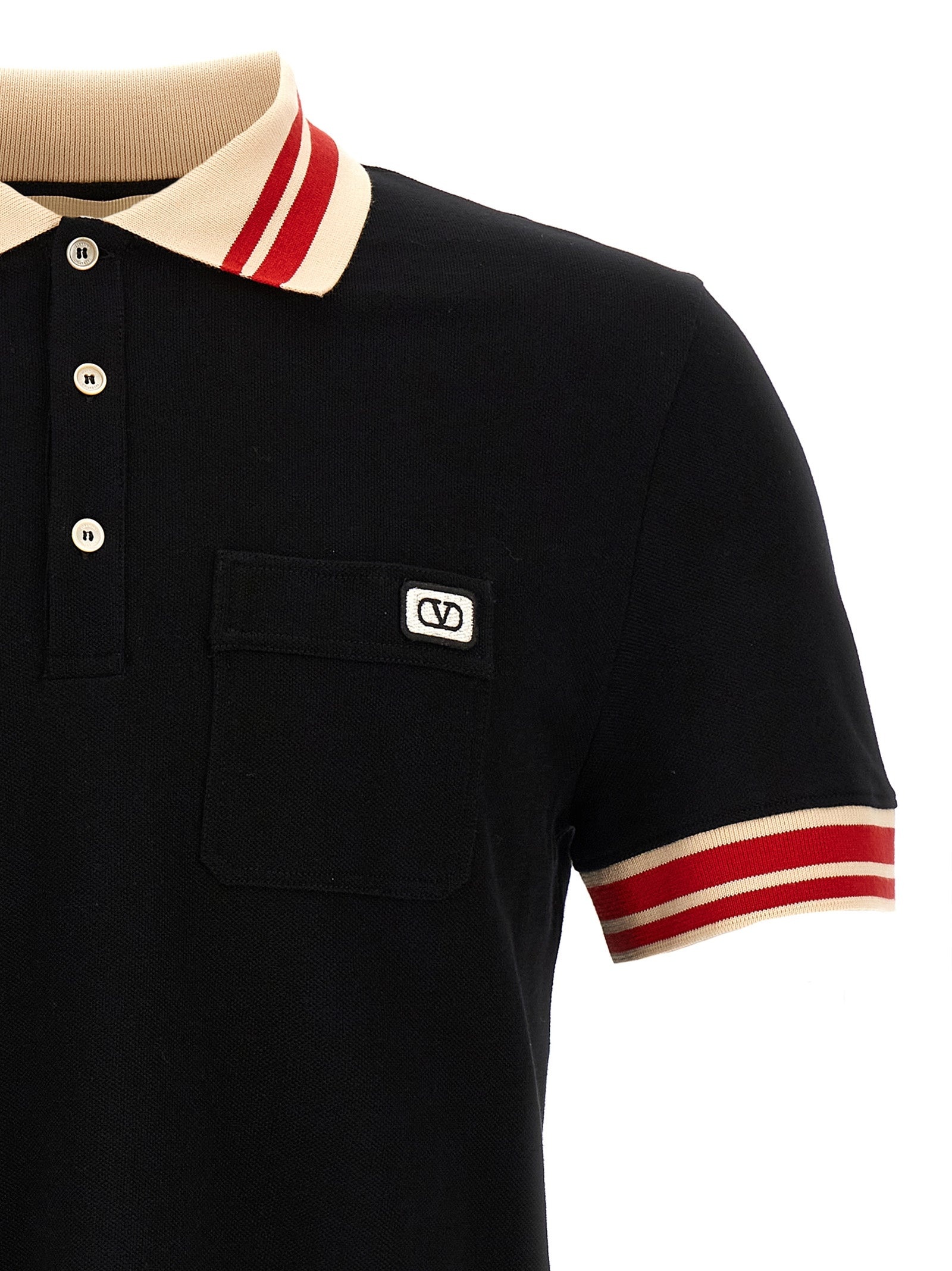 Valentino Garavani Vlogo Polo Black - 3