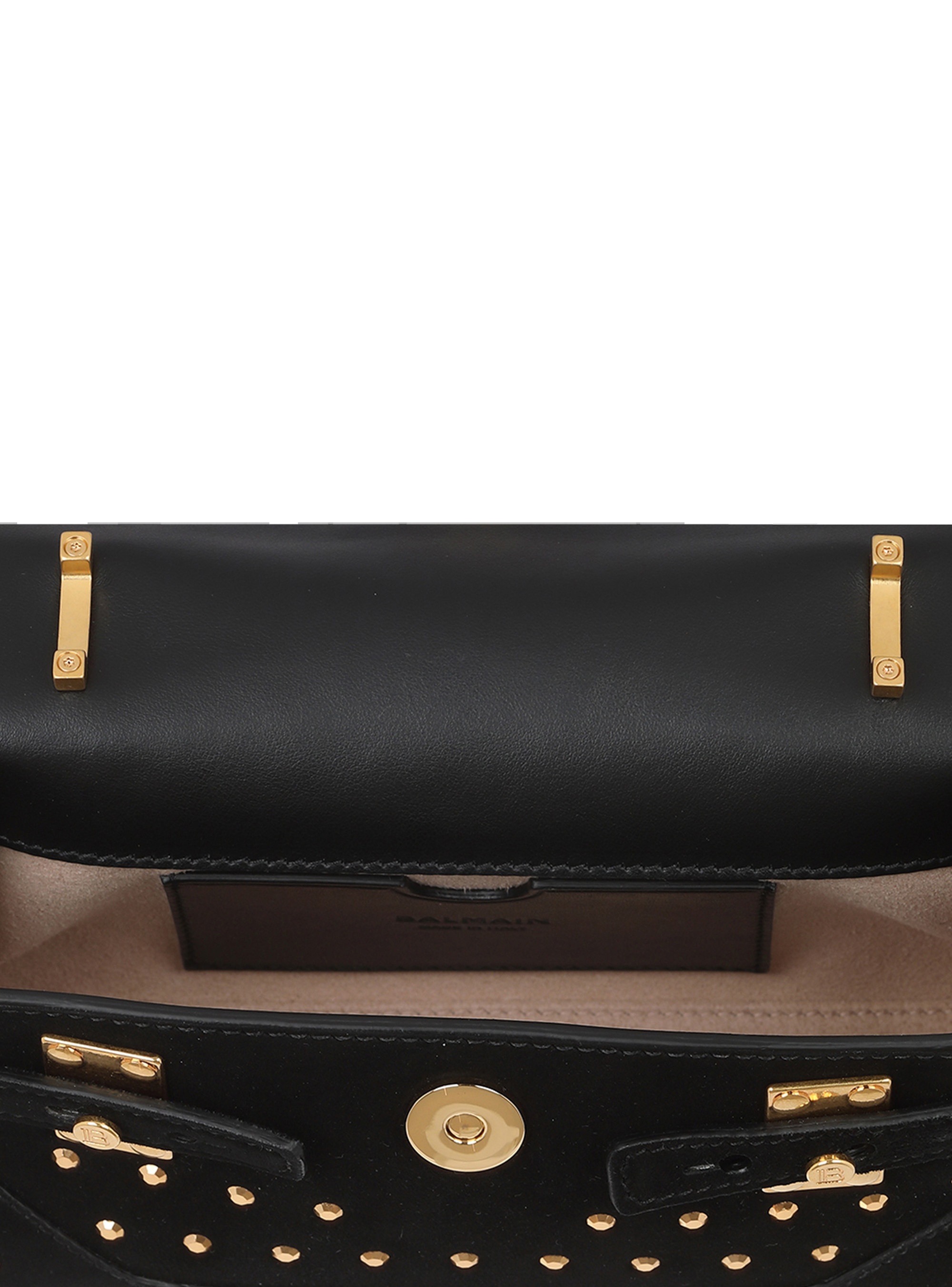 Bicolor leather B-Buzz 19 bag - 6