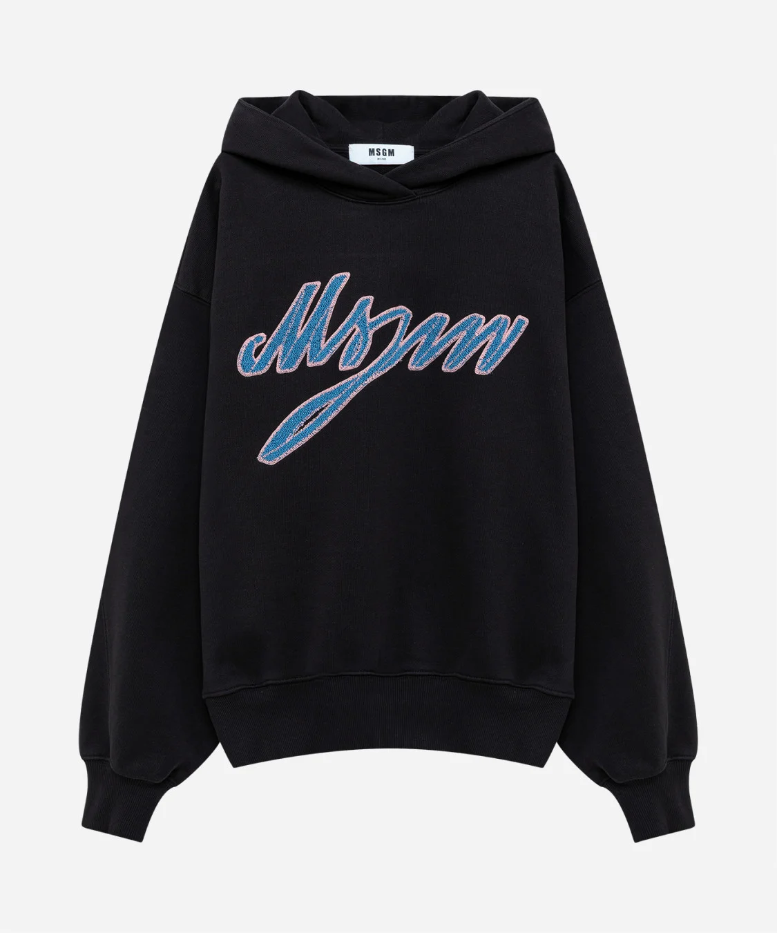 Hooded sweatshirt with patch - 1