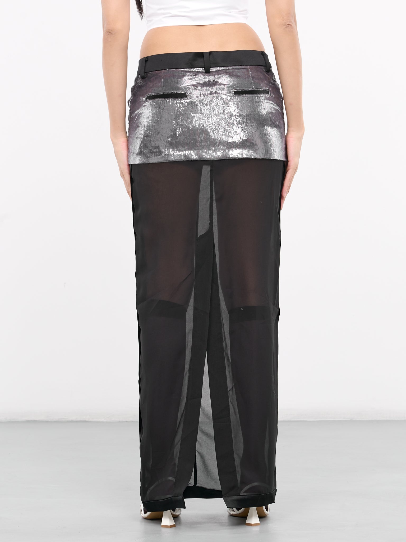 Splicing Skirt - 3