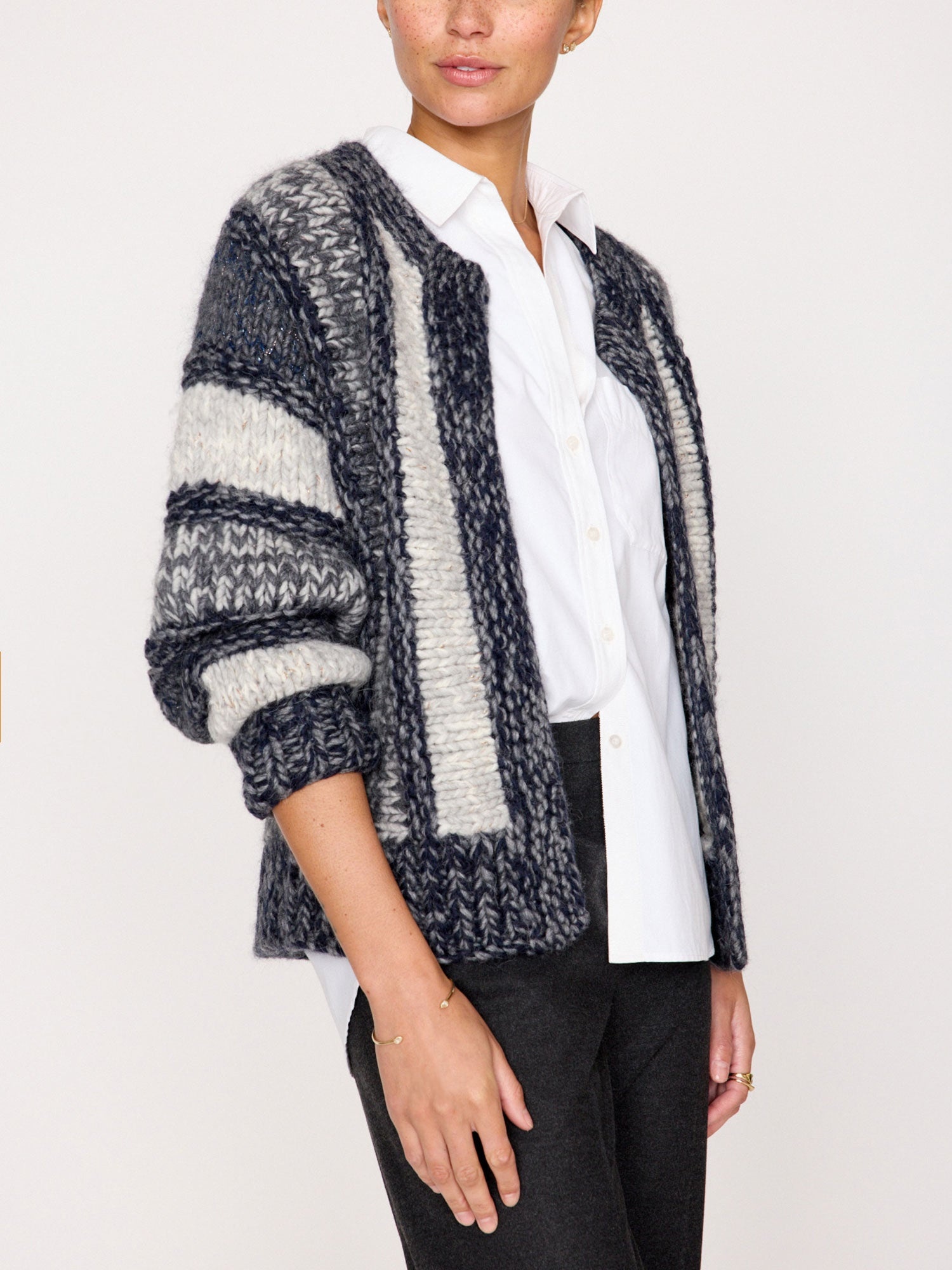 The Illia Handknit Cardigan - 6