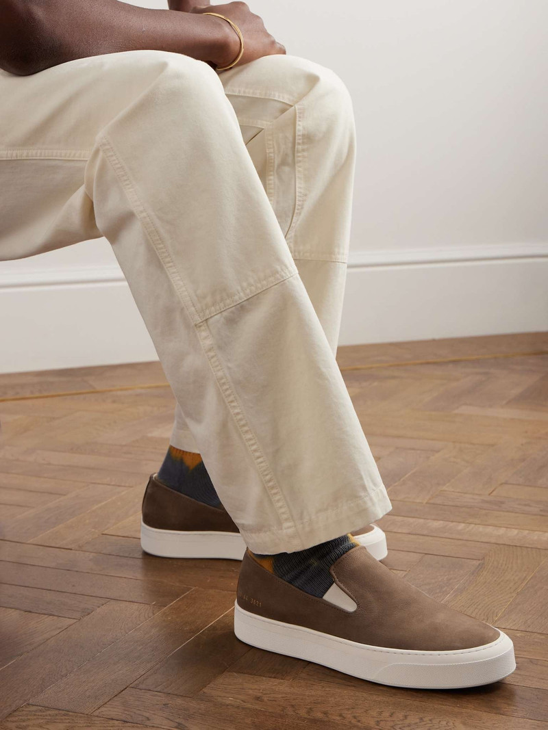 Common Projects Nubuck Slip-On Sneakers outlook