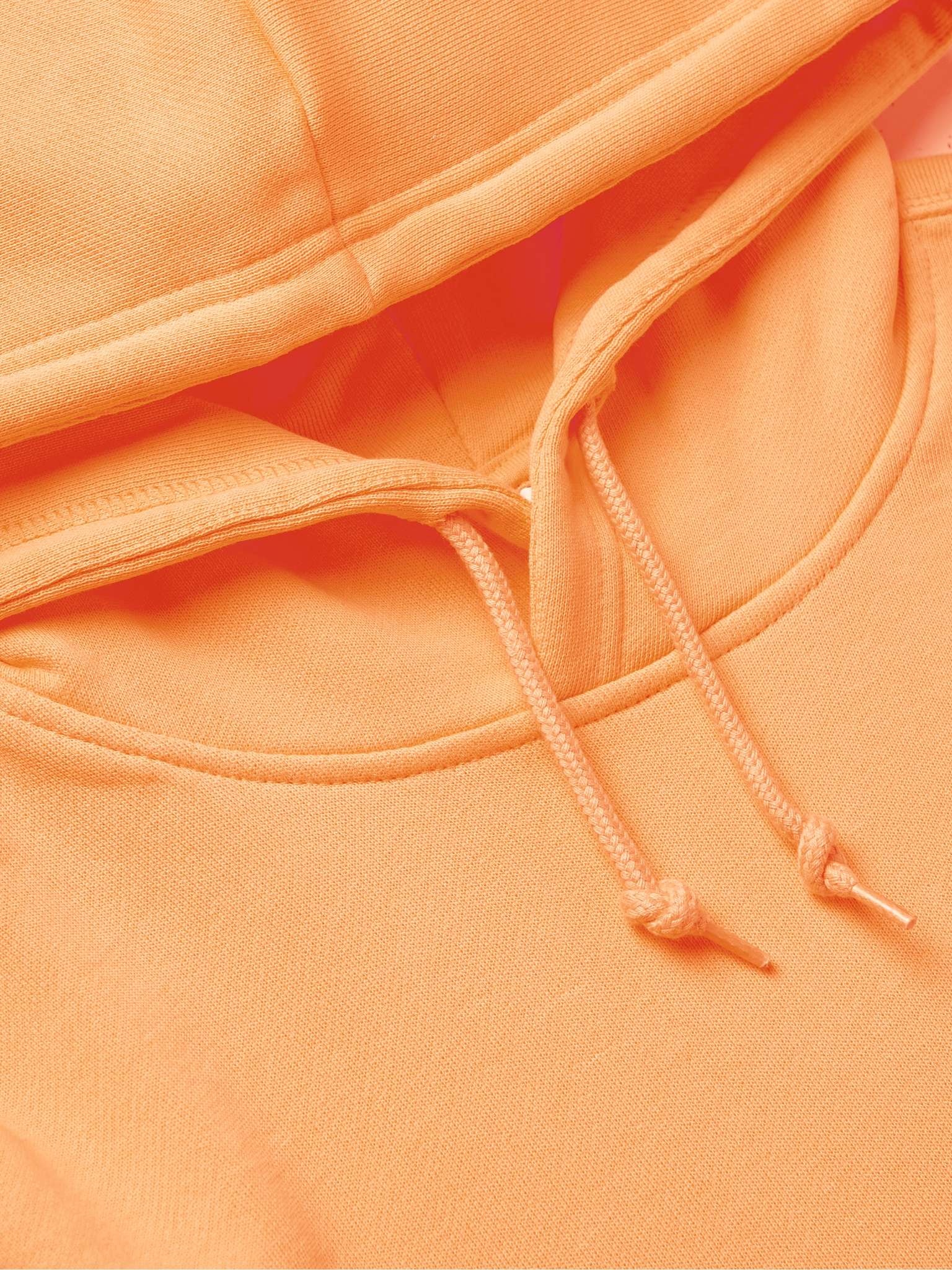 Essentials Logo-Embroidered Loopback Cotton-Jersey Hoodie - 5