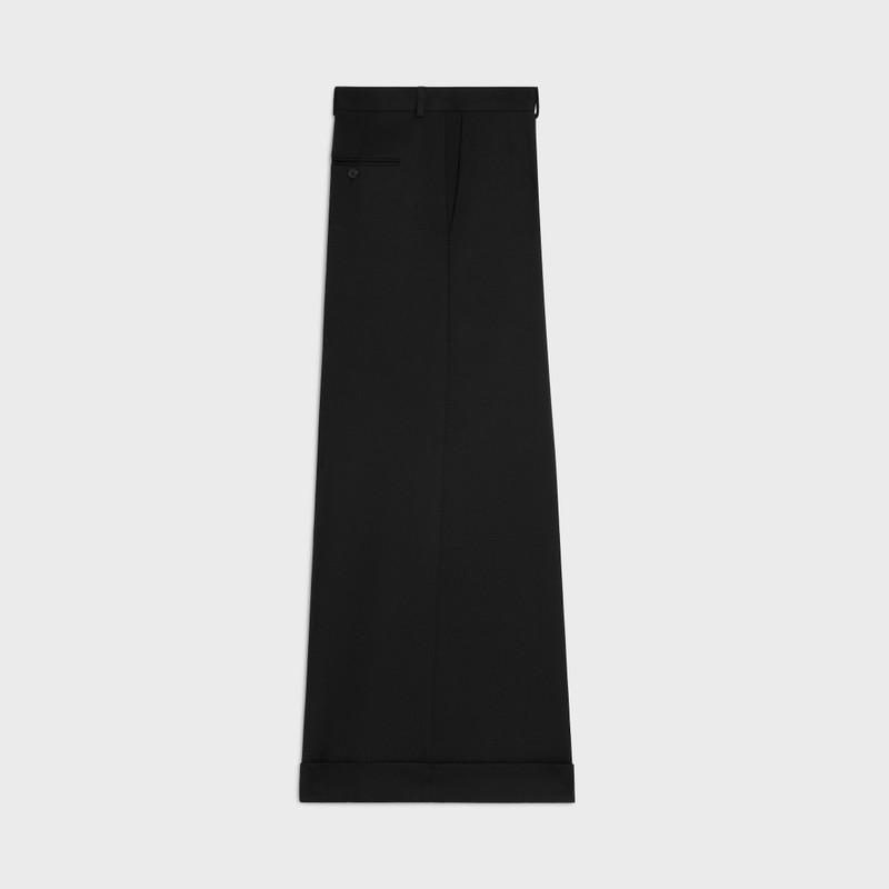 dock trousers IN wool and mohair gabardine 6