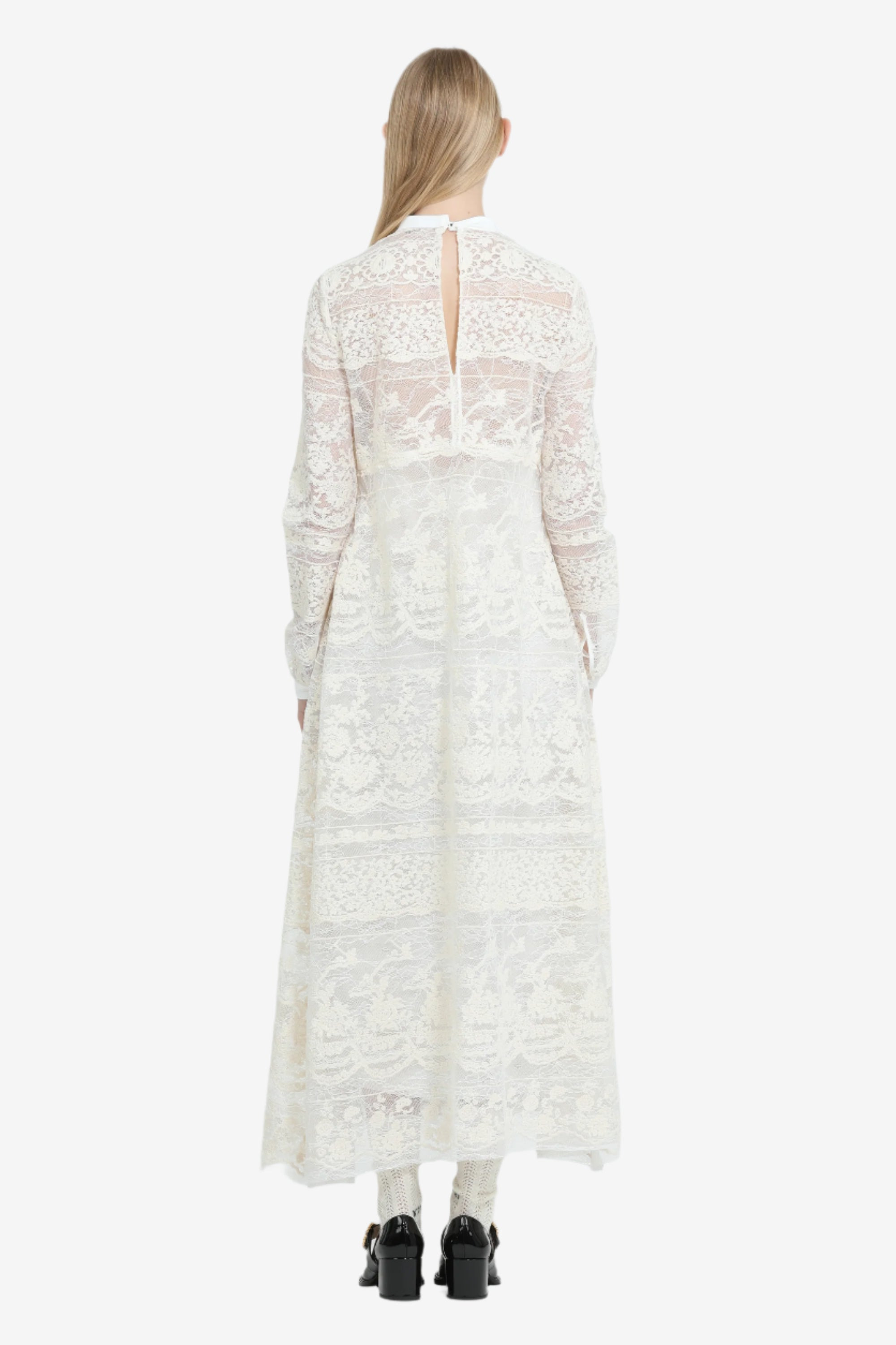 LONG LACE DRESS - 2