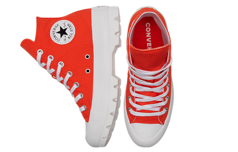 Converse (WMNS) Converse Chuck Taylor All Star Lugged Orange/Red 572269C outlook