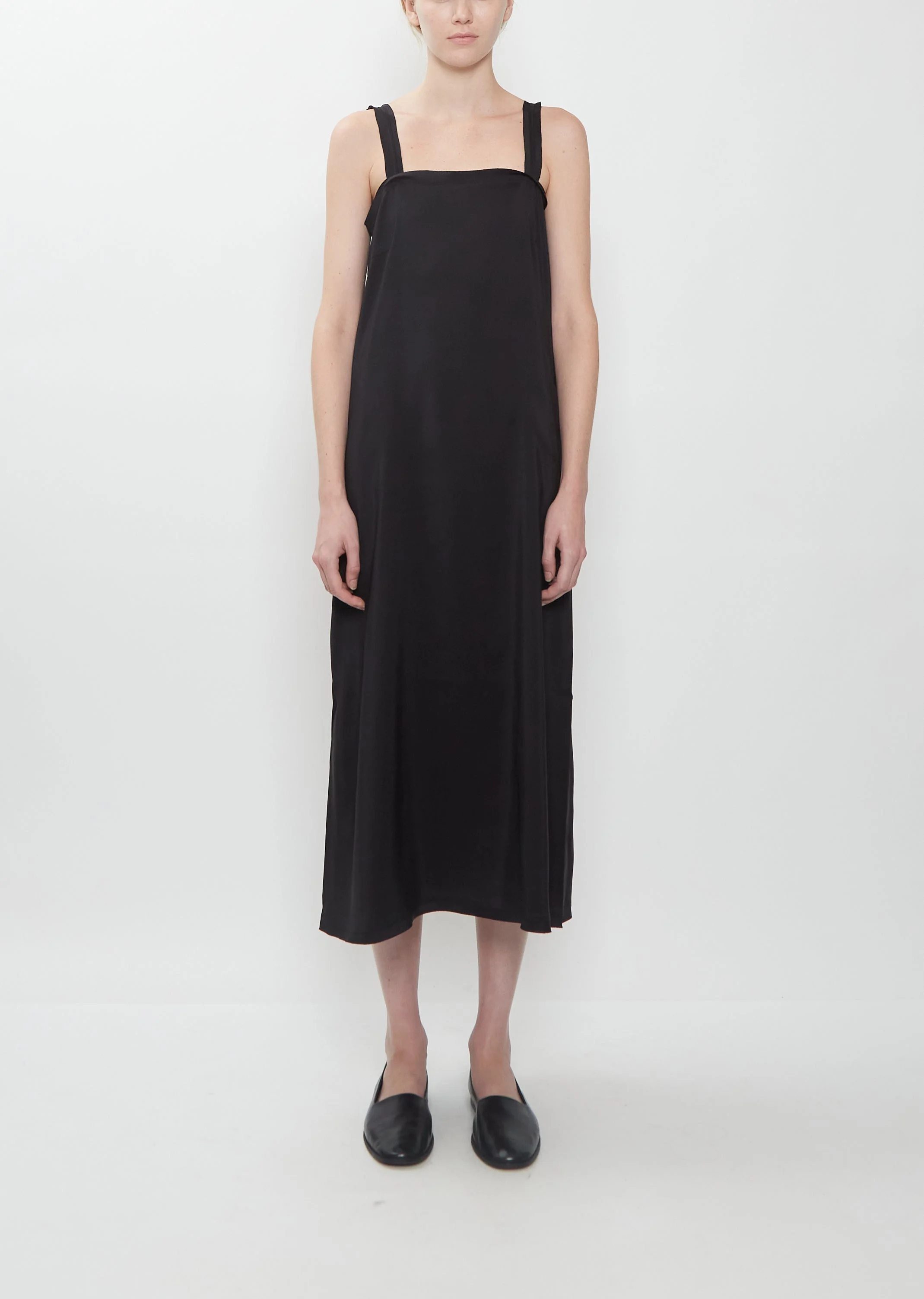 Dize Silk Doupion Slip Dress — Cosmos - 1