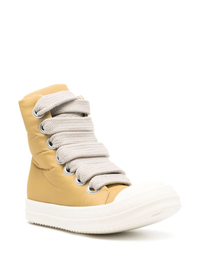 Rick Owens DRKSHDW padded lace-up sneakers outlook