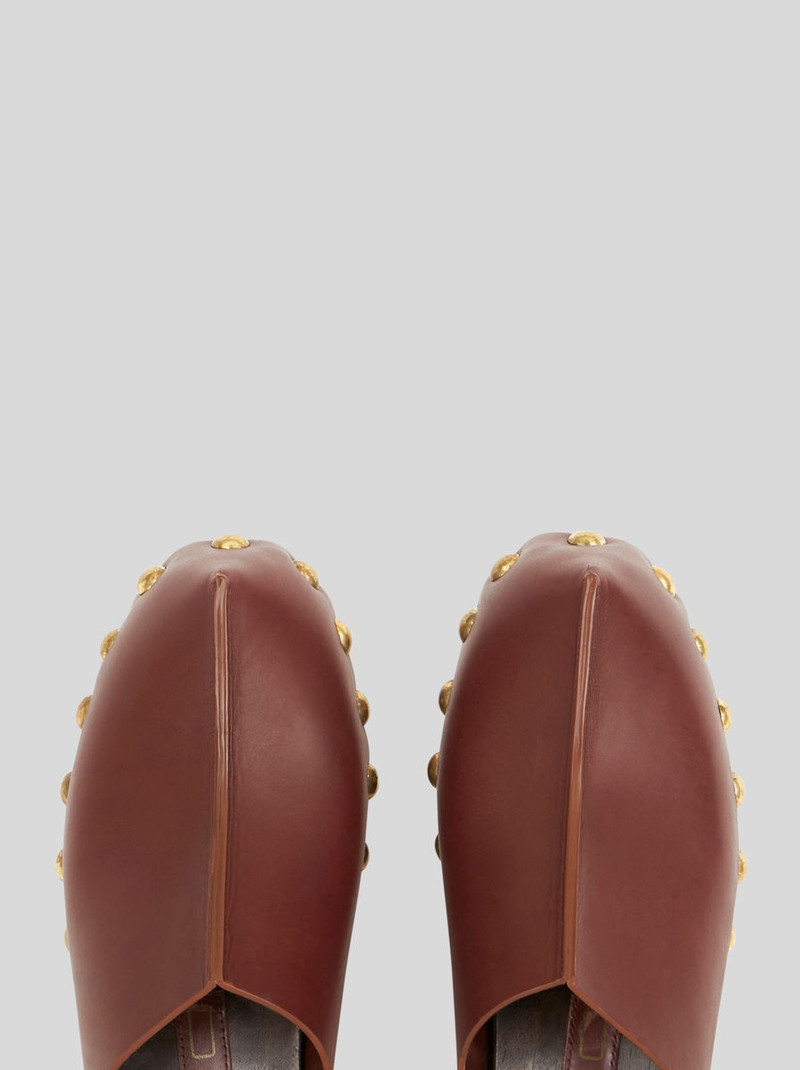Etro LEATHER CLOGS outlook