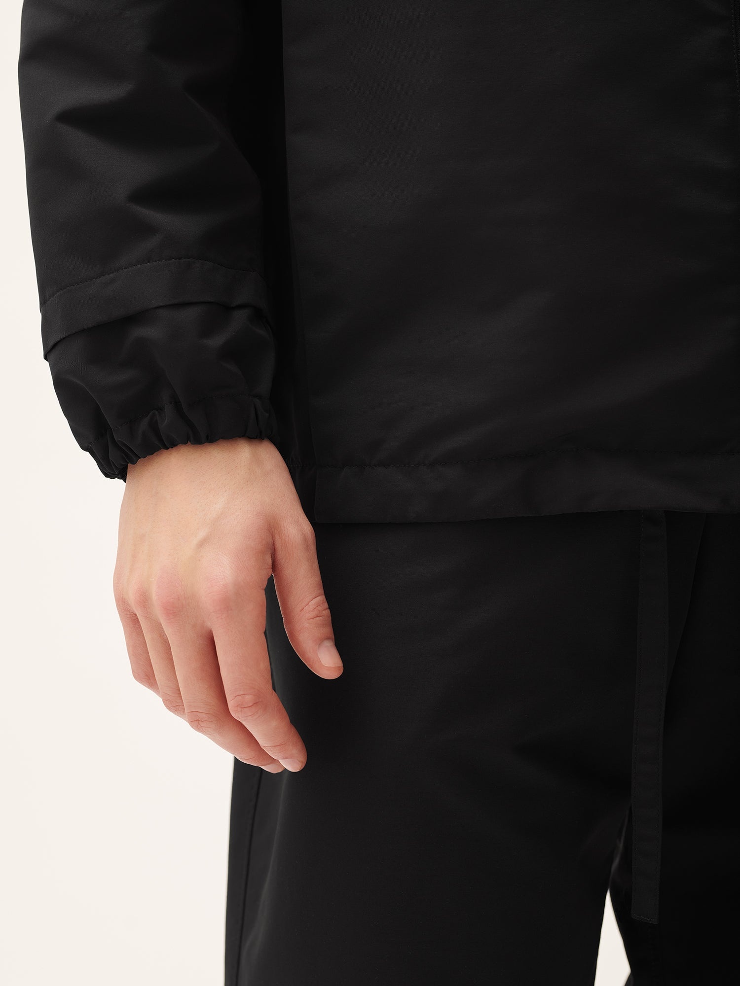 Men's (gaia)PLNT Nylon Jacket - Black - 6