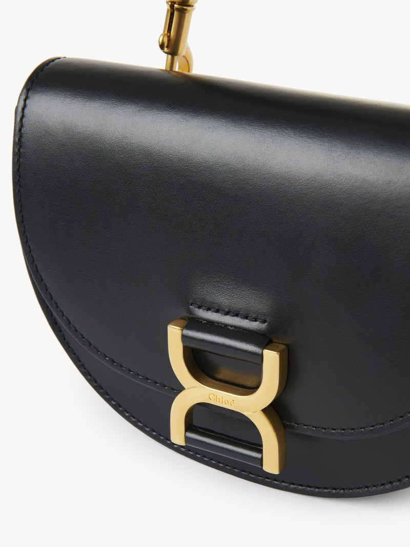 MINI MARCIE FLAP BAG IN SHINY LEATHER 6