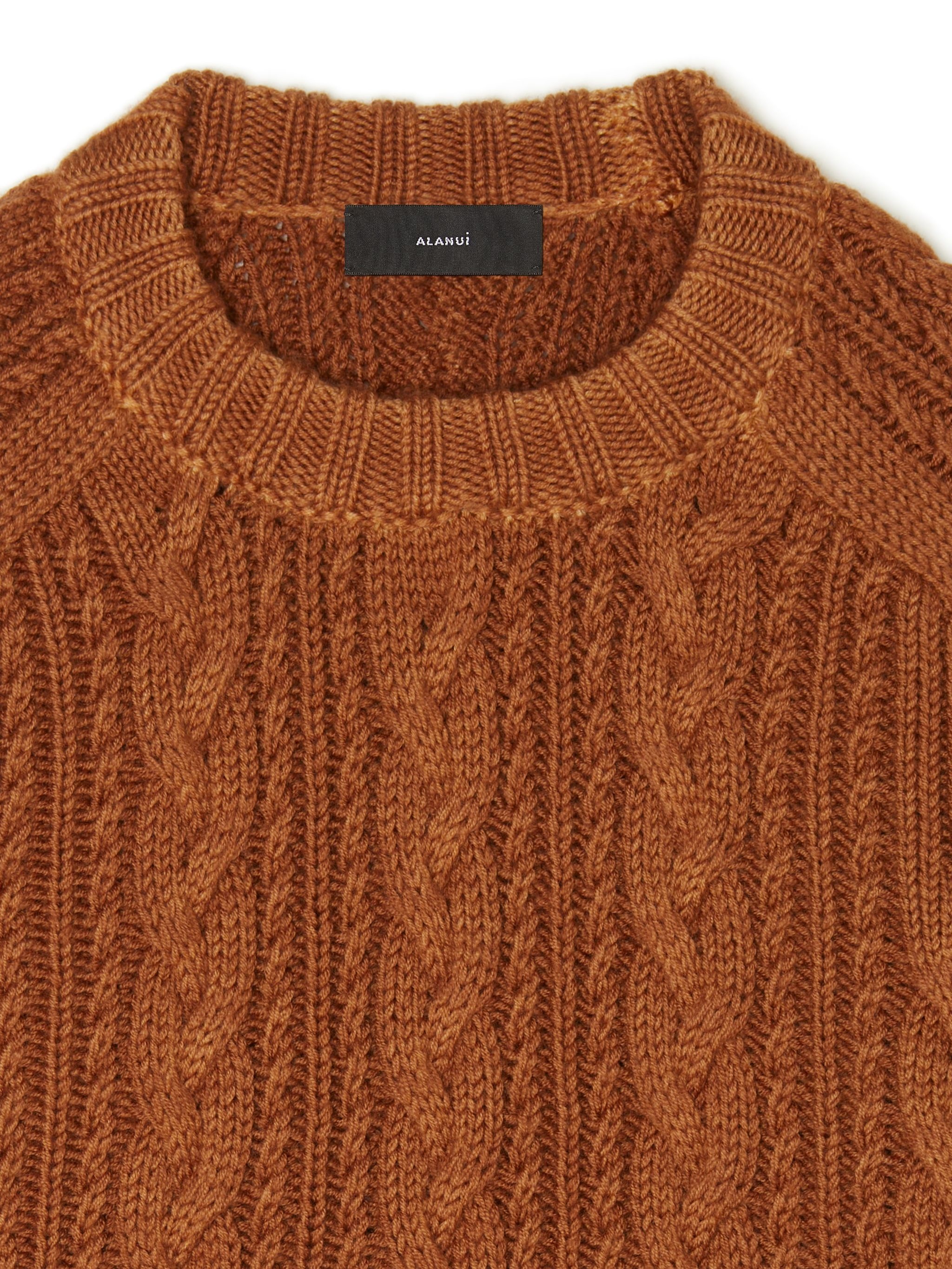 Hues Of The Desert Cable Sweater - 7