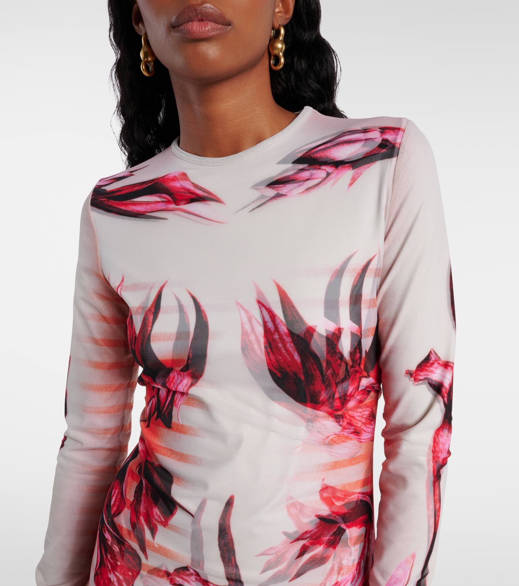 Body Morphing Mariniere jersey maxi dress - 4