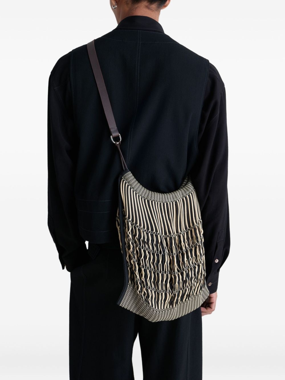 x Filt large net messenger bag - 2