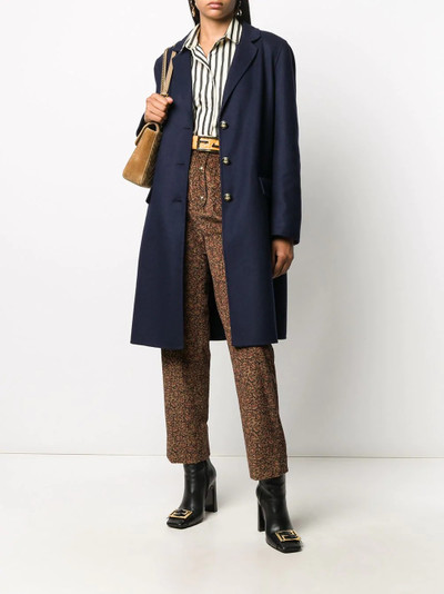 Etro corduroy high-waisted trousers outlook